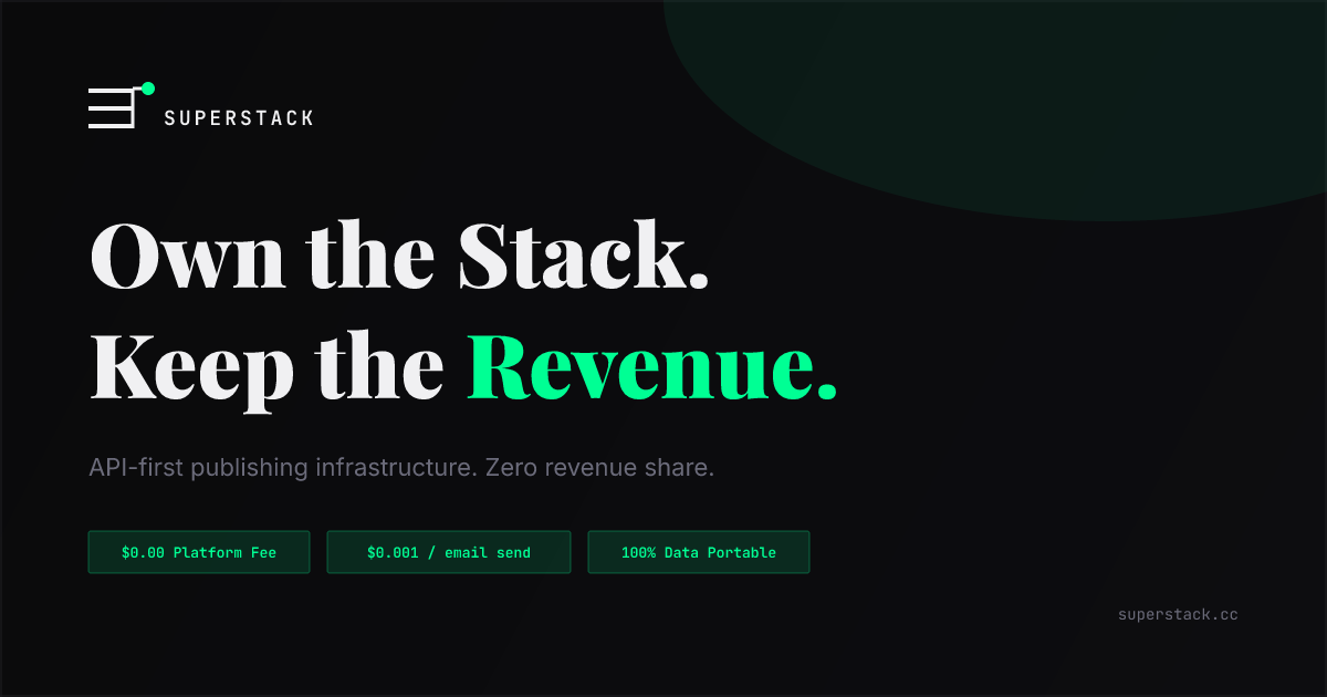 Superstack.cc — Sovereign Press Infrastructure